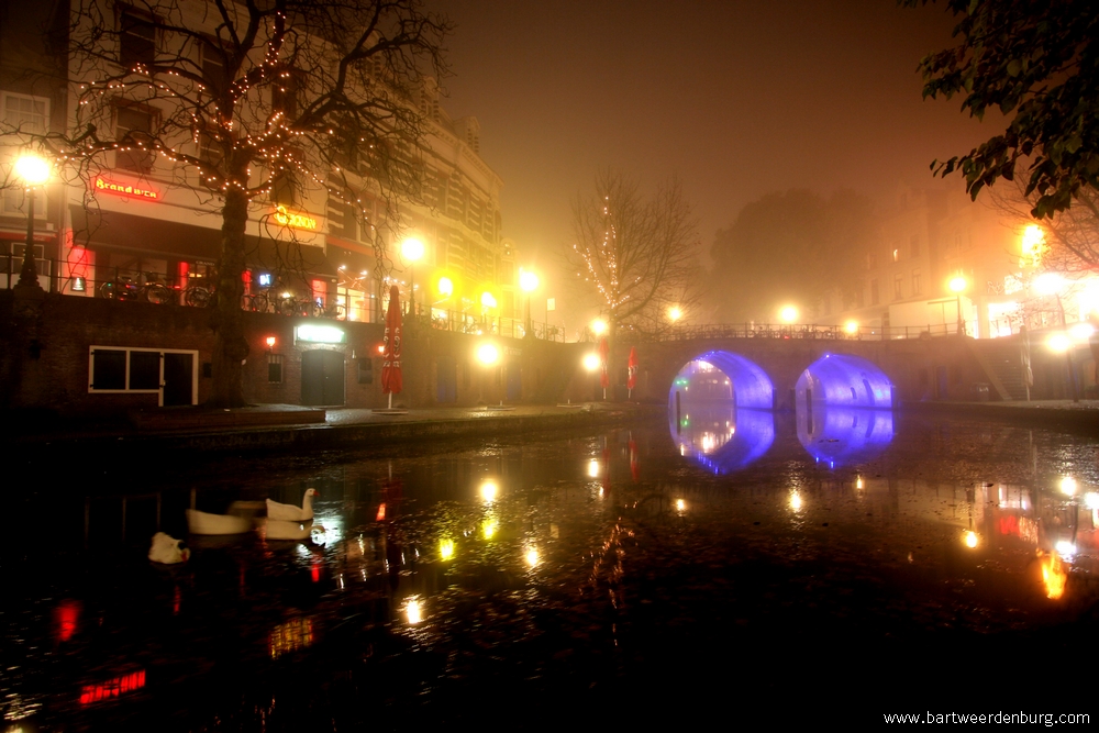 Utrecht in the mist